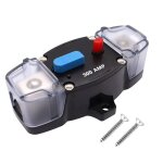 Porte fusible de voiture 12v - 48v systme de protection de fusible audio pour voiture camping car bateau ...