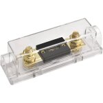 Porte - fusibles pour voiture - audio vid�o st�r�o anl - calibre 0 2 4 - entr�e et sortie avec fusible ...