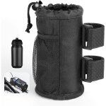 Porte gourde velo porte gourde velo sans vis en tissu oxford porte - bidons avec poche en filet et fermeture ...