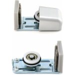 Porte guide infrieur ajustable guide de plancher roues anti - rayures avec roulement billes pour porte ...