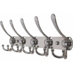 Porte - manteau mural pat�res murales ? acier inoxydable extra r�sistant 5 crochets porte - manteau pour ...