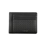 Porte - monnaie �l�gant en cuir noir calvin klein avec porte - cartes