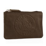 Porte monnaie homme cuir souple petit format 208302 marron