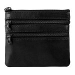 Porte monnaie unisexe cuir vritable luxe leonardo verrelli simple - 3020029 - 001