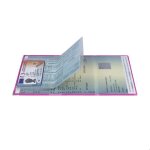 Porte - papiers voiture jeune ? nouveau permis format carte ? pvc fuchsia extraplat ? fabriqu en france ...