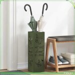 Porte - parapluie - abi - m�tal - olive - 155 x 155 x 49 cm