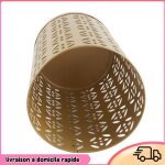 Porte - parapluie - dilwe - cuivr� - m�tal anti - rouille - design creux - compact