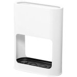 Porte - parapluies - support pour parapluies - 22 x 9 x 28 cm - blanc - peut contenir jusqu� 4 parapluies ...
