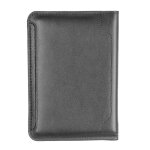 Porte - passeport en cuir - portefeuille passeport portefeuille pliant en cuir pour passeports boucle ...