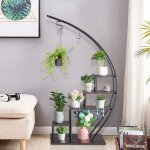 Porte plante intrieur en fer forg tagre plantes support pot de fleurs en mtal pour balcon salon ...