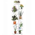 Porte plante intrieur en fer forg tagre plantes support pot de fleurs en mtal pour balcon salon ...