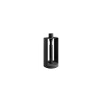 Porte - rouleau essuie - tout - create stop - blim plus - noir - plastique recyclable - dimensions ajustables ...