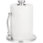 Porte - rouleau de papier essuie - tout en acier inoxydable distributeur de rouleaux pour comptoir de ...
