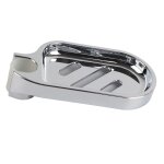 Porte - savon - abs - réglable - chromé - pratique - salle de bain Porte - savon - abs - réglable - chromé - pratique - salle de bain