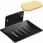 Porte - savon - yzmrbdqc - auto - adh�sif en acier inoxydable - noir - �conomiseur de savon - antirouille ...