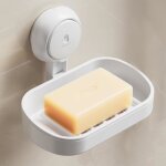 Porte - savons à ventouse pour salle de bain pour douche montage mural sans perçage porte - savon amovible ... Porte - savons à ventouse pour salle de bain pour douche montage mural sans perçage porte - savon amovible ...