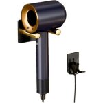 Porte seche cheveux support s�che - cheveux mural adhesif porte seche cheveux sans percage pour dyson ...