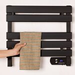 Porte - serviette �lectrique - create - warm towel mini - 150w - basse consommation - aluminium