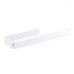 Porte - serviettes de salle de bain sans anneau de perçage porte - serviettes muralblanc Porte - serviettes de salle de bain sans anneau de perçage porte - serviettes muralblanc