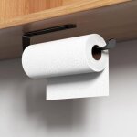 Porte sopalin porte - serviettes en papier murale salle de cuisine support auto - adh�sifen aluminium ...