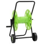 Porte - tuyau darrosage - omabeta - chariot enrouleur vert pour tuyau de 60 m 1 / 2 acier - om09890