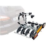 Porte - vélo sur attelage peruzzo siena inclinable pour 4 vélos - réf. 11102033 Porte - vélo sur attelage peruzzo siena inclinable pour 4 vélos - réf. 11102033