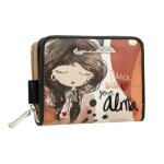 Portefeuille mini femme - anekke - alma - multicolore - 10 x 9 x 2 cm - protection rfid