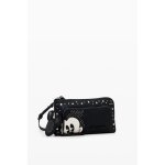 Portefeuille - desigual - mickey studstyle lisa - noir - synthtique - tendance et original