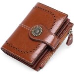 Portefeuille femme - marque - cuir grande capacite porte monnaie - 19 emplacements pour cartes - marron ... Portefeuille femme - marque - cuir grande capacite porte monnaie - 19 emplacements pour cartes - marron ...