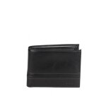 Portefeuille italien cuir arthur et aston ref 61789 a noir 12 * 9 * 1 cm