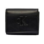 Portefeuille noir femme calvin klein jeans bolds