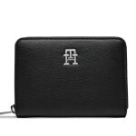Portefeuille noir femme tommy hilfiger aw0aw16091