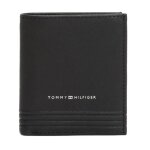 Portefeuille noir homme tommy hilfiger trifold