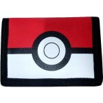Portefeuille - pokemon - pokeball - souple - noir - 13x10x15cm