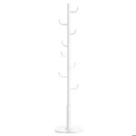 Portemanteau cactus - songmics home - 8 crochets - blanc nuage - 1753 cm