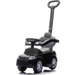 Land rover discovery porteur enfant 2 - en - 1 - noir - 1 � 3 ans - canne parentale - licence officielle ...