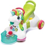 Porteur licorne 3 en 1 senso - bkids - blanc / multicolore - evolutif - effets sonores
