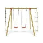 Portique bois 230 m topwood tila - 4 enfants