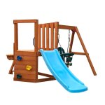 Portique avec tour de jeu home deluxe romi ? 199 x 116 cm