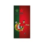 Portugal foot - drap de bain - serviette de plage - coton 70x140 cm.