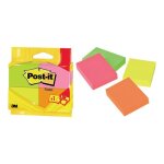 Post - it 6812p notes 38 x 51 mm 400 feuilles (4 x 100) orange vert fluo jaune fluo rose Post - it 6812p notes 38 x 51 mm 400 feuilles (4 x 100) orange vert fluo jaune fluo rose