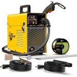 Poste � souder 145a haxiaoer 3 en 1 mig fil fourr� inverter jaune