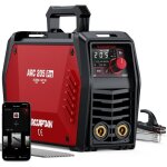 Poste � souder arccaptain icontrol arc205 pro 205a arc / tig �cran led inverseur igbt