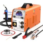 Poste � souder - hitbox mig250dp - 5 en 1 (mig gaz / gazless mma lift tig) - 250 a - �cran led couleur ...