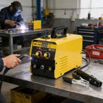 Poste a souder multifonction mig sans gaz 3 en 1 pour travaux menagers et professionnels leger et portable ...