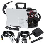 Poste  souder tig mig  onduleur - 3 en 1 - affichage numrique led - sans gaz - 220v20 - 250a - gris ...