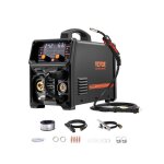 Poste à souder - vevor - mig - 200 a - soudeuse portable - 5 en 1 - mig sans gaz Poste à souder - vevor - mig - 200 a - soudeuse portable - 5 en 1 - mig sans gaz