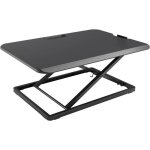 Poste de travail r�glable en hauteur bureau assis - debout pour moniteur pc clavier support ordinateur ...