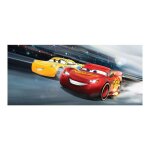 Poster g�ant - cars 3 - flash mcqueen et cruz ramirez - multicolore - tr�s haute qualit�