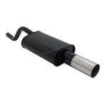 Pot d�chappement sport novus pour renault clio 2 silencieux 90mm design rl